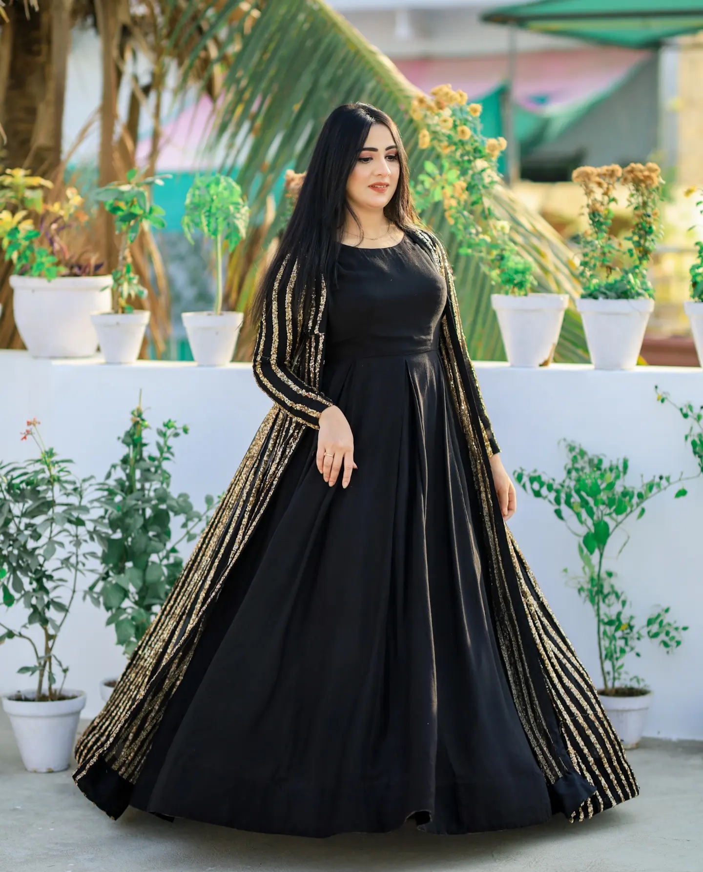 Ladies Gown at Rs 3291 | Gown Dresses in Surat | ID: 10755479473